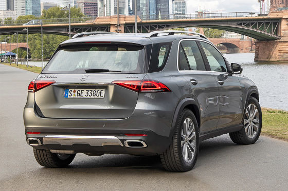 Erste fahrt im Plug-in-Hybrid GLE