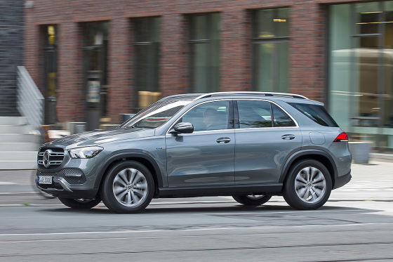Erste fahrt im Plug-in-Hybrid GLE
