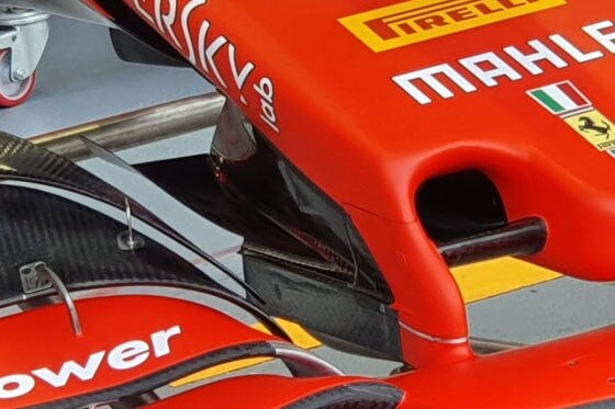 Schneepflug-Nase für Vettel