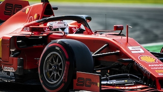 F1 Vettel Ferrari 2019