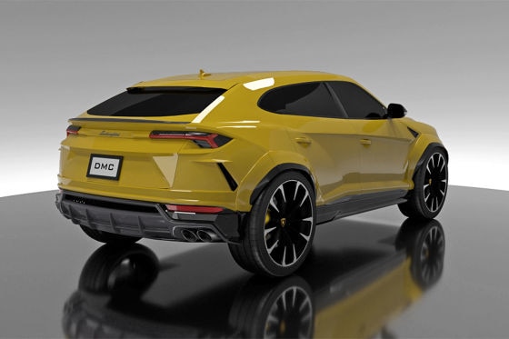 Breiter Auftritt für das Lambo-SUV