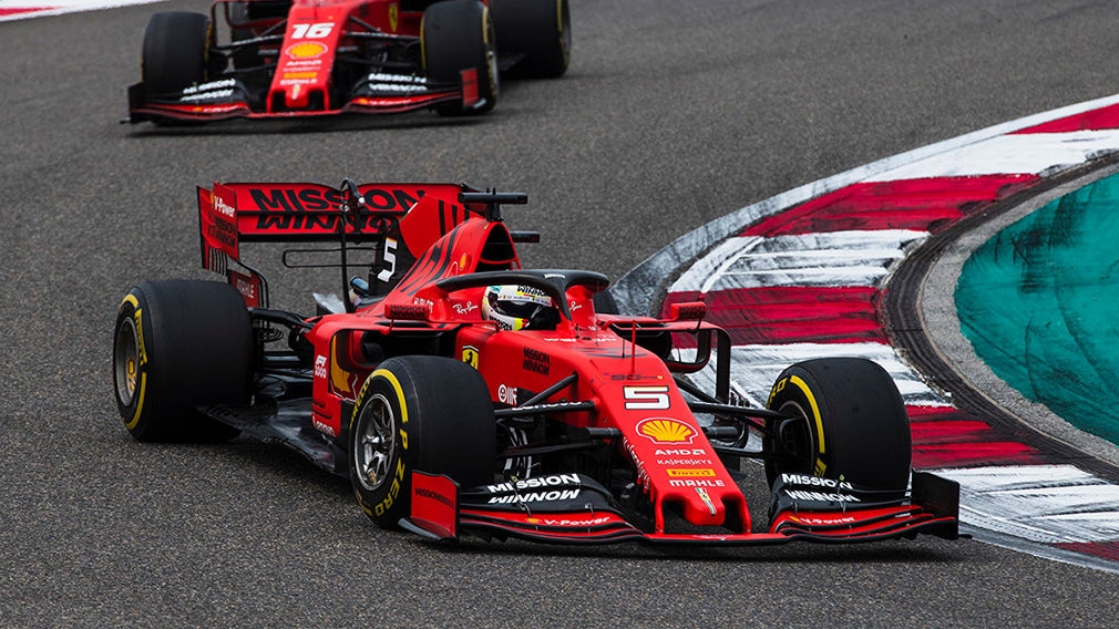 Ferrari Vettel Formel 1 2019