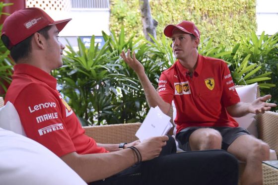 Vettel & Leclerc