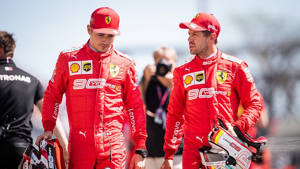F1 Vettel Leclerc F1 Vettel Leclerc