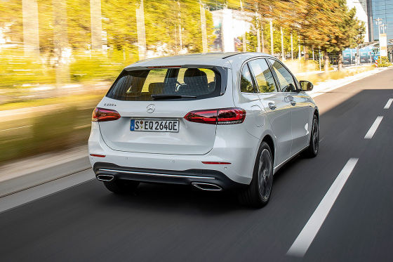 Mercedes B 250e Plug-in-Hybrid im Test