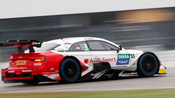 Rast rast auf Pole, Button überrascht