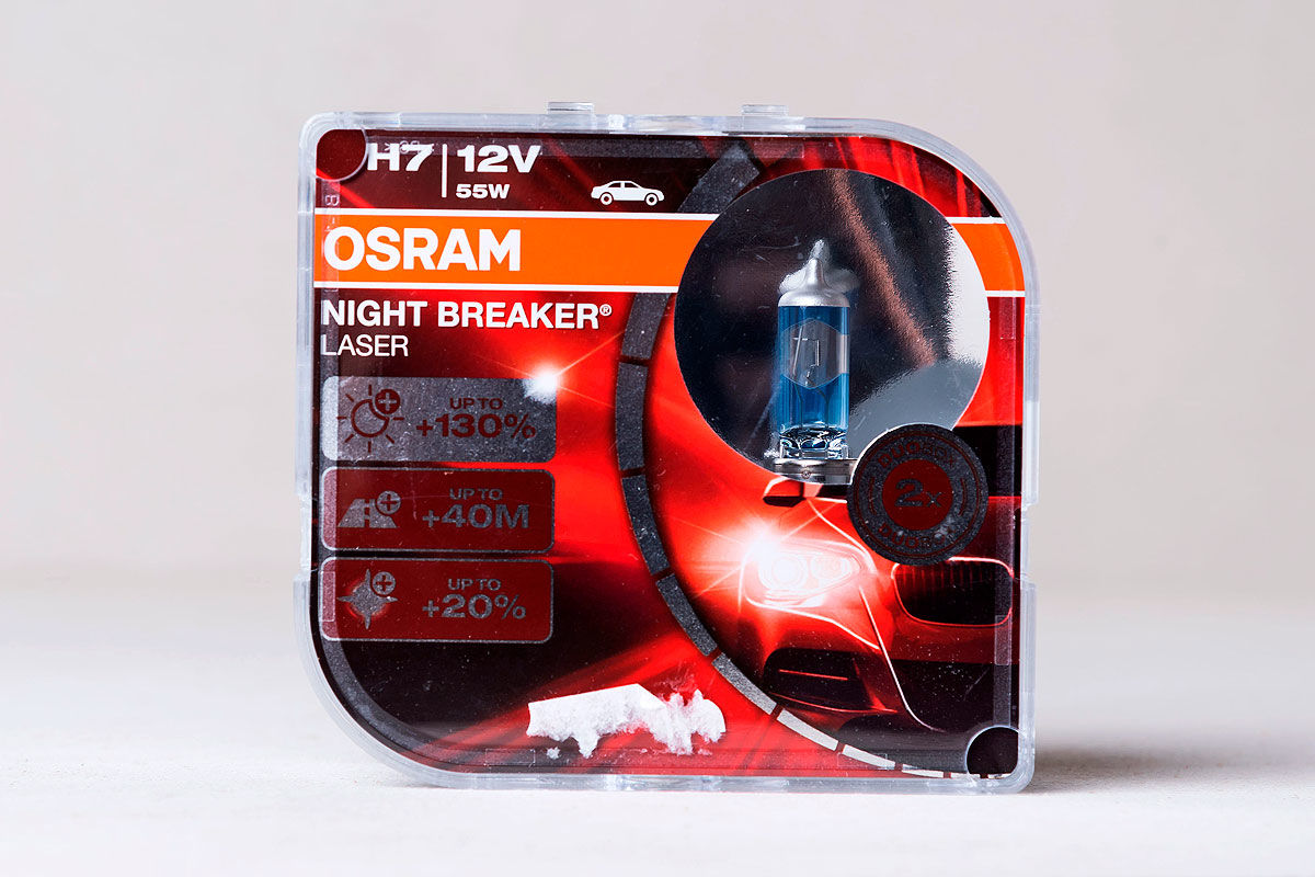 OSRAM Night Breaker® 200 H7 12 V 55-W-Glühlampen, 2 Stück - ATU
