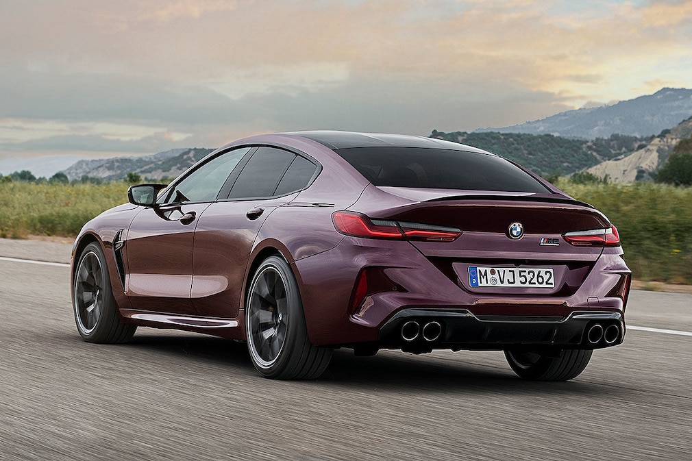 BMW M8 Gran Coupé mit bis zu 625 PS und Drift Mode - AUTO BILD