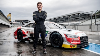 Fabian Vettel DTM Tracktest