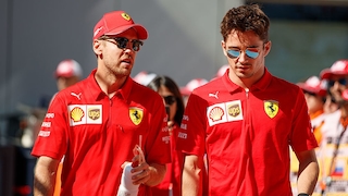 F1 Vettel Leclerc Ferrari