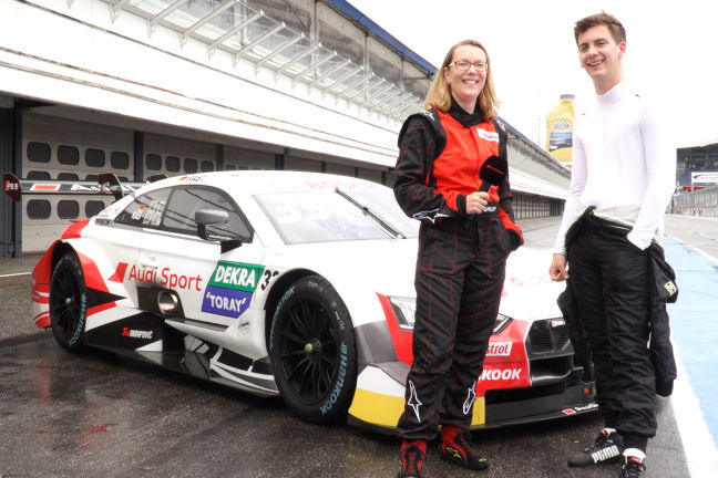 Fabian Vettel Im Rs 5 Dtm 2019 Track Test Interview