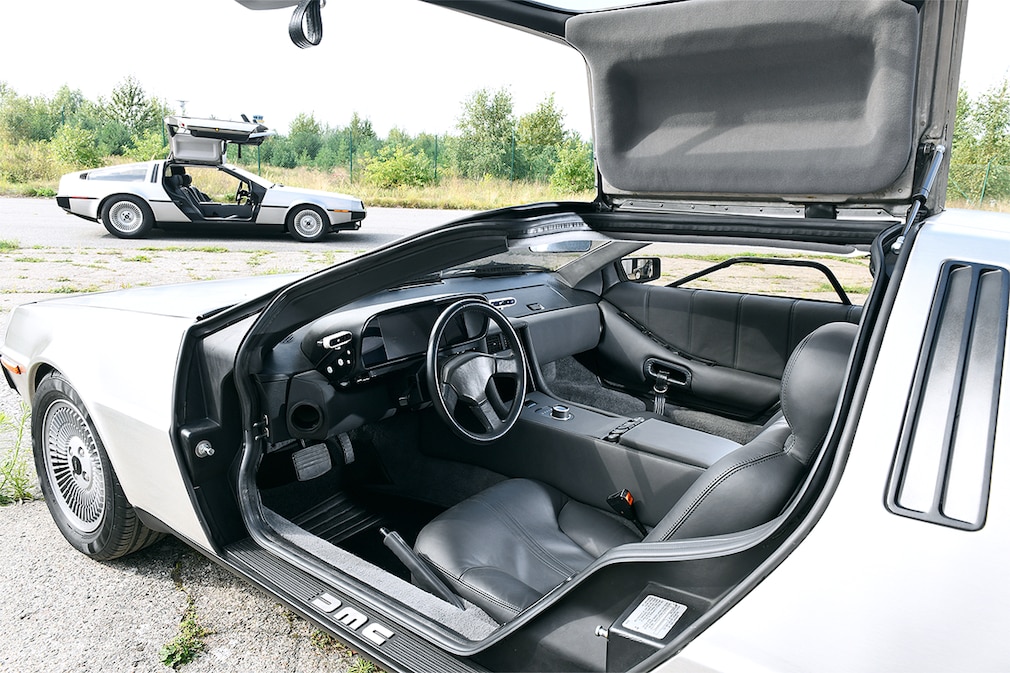 DeLorean DMC-12 V6 MICHAEL WAGNER DeLorean DMC-12 E-UMBAU Eigenbau Dr. Kutscher e-Lorean Wunderkind Investor