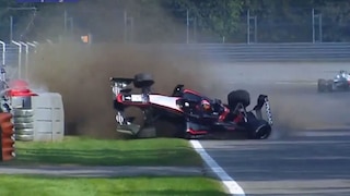 Formel 3 Doohan Crash