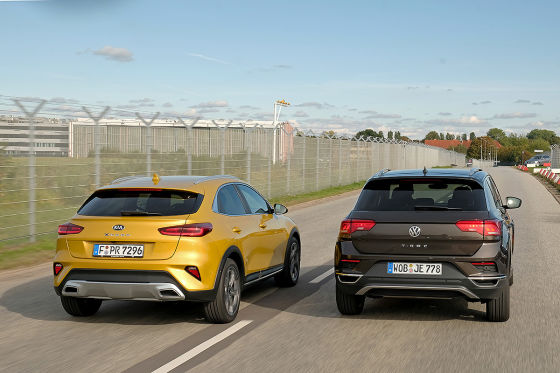Kia XCeed VW T-Roc