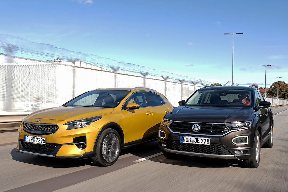 Kia XCeed VW T-Roc