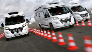 Adria Compact Plus SLS, Hobby Optima Ontour Edition V65 GF, LMC Breezer Passion V 643 G