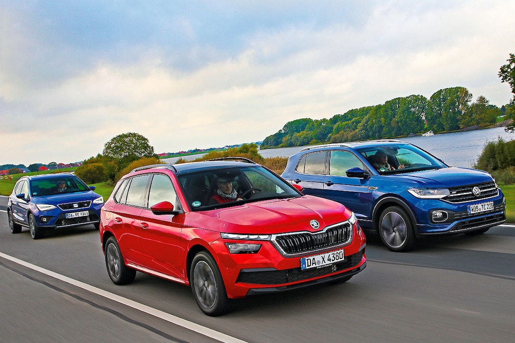 Seat Arona Skoda Kamiq VW T-Cross