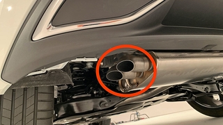 VW Golf 8 (2020): Fake-Auspuffblenden