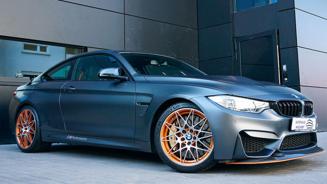 Bmw M4 Gts Einer Von 700 M4 Gts Mit 500 Ps Zu Verkaufen Autobild De