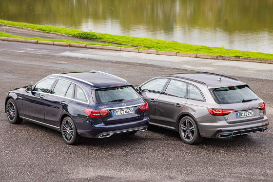 Audi A4 Avant Mercedes C-Klasse T
