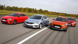 Ford Focus Kia Ceed Opel Astra Renault Mégane
