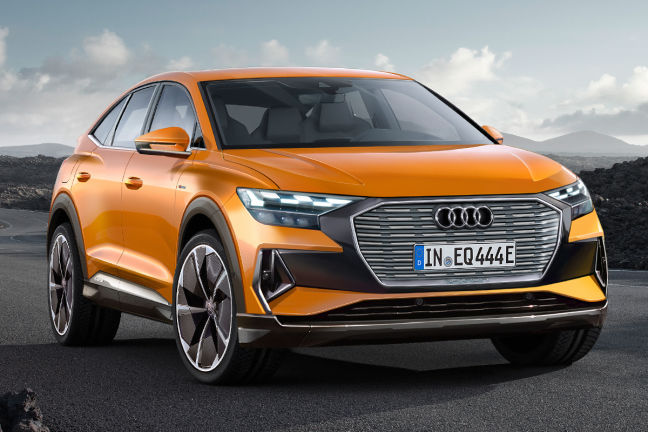 Audi Q4 E Tron 2020 Neuvorstellung Skizze Suv