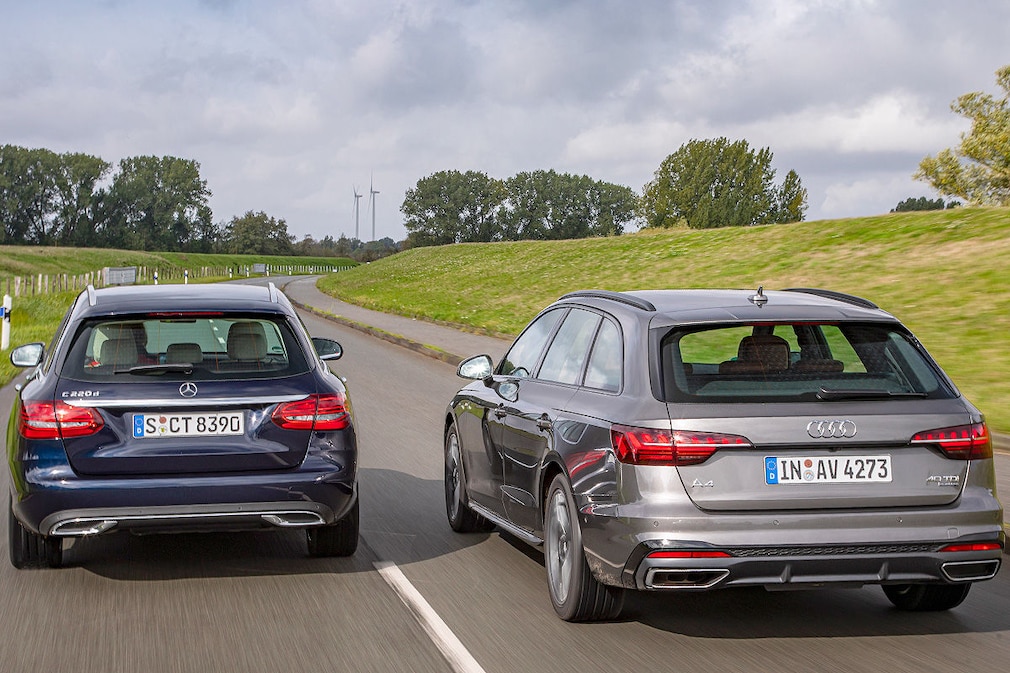 Audi A4 Avant Mercedes C-Klasse T