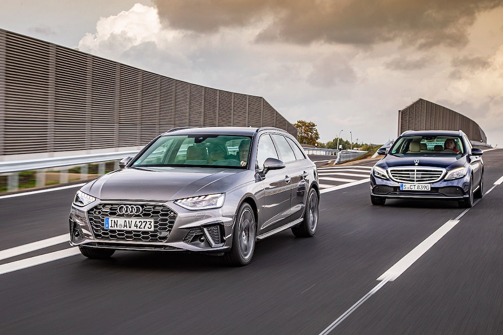 Audi A4 Avant Mercedes C-Klasse T