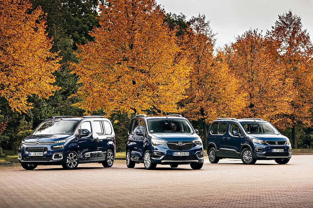Citroën Berlingo Opel Combo Life Peugeot Rifter