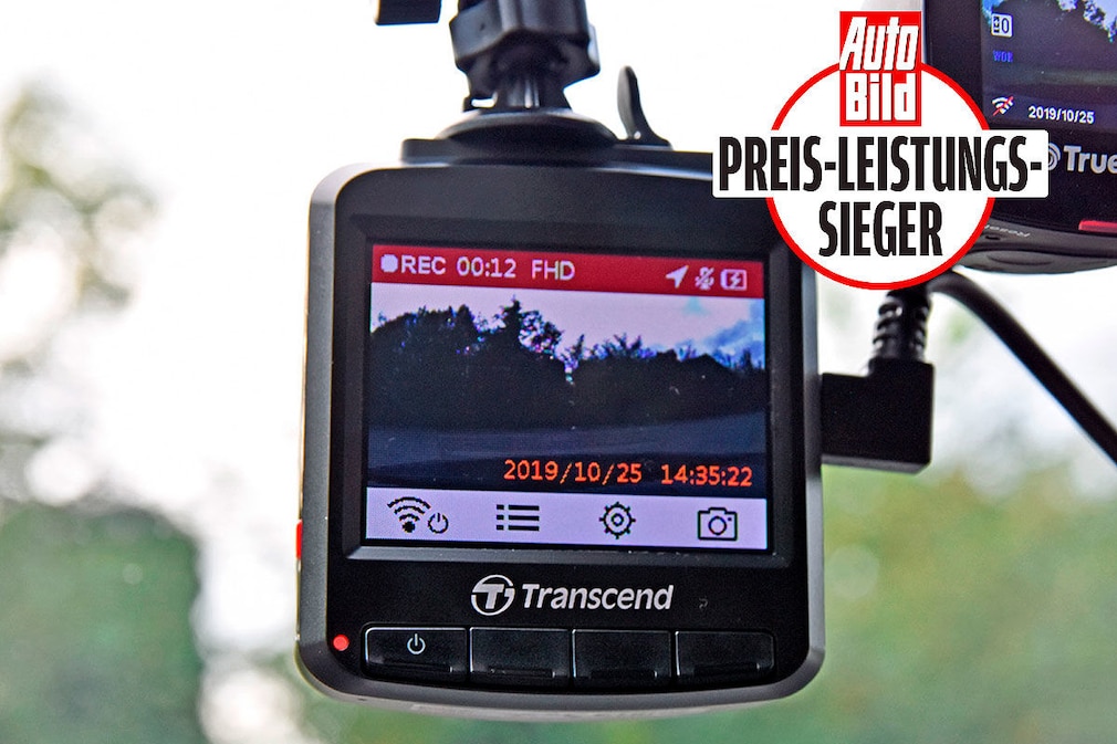 Die Ergebnisse des Dashcam-Tests!