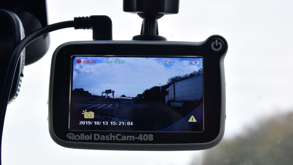 Test zur Rollei Dashcam 408