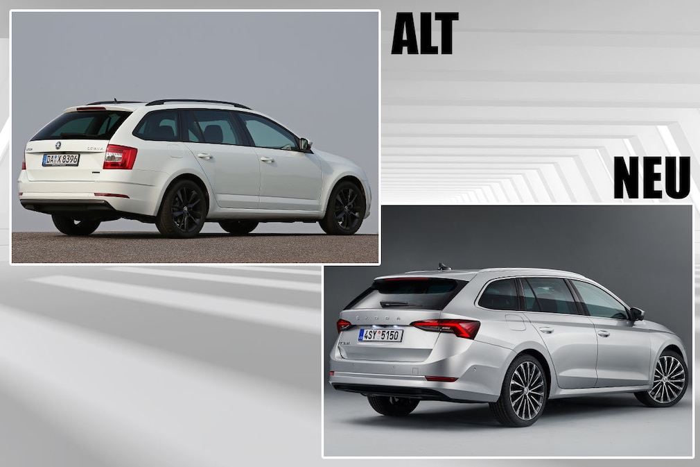 Vergleich Alt gegen Neu: Skoda Octavia