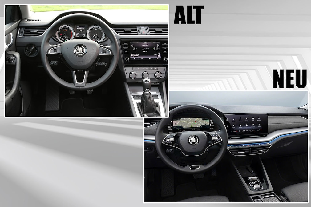 Vergleich Alt gegen Neu: Skoda Octavia