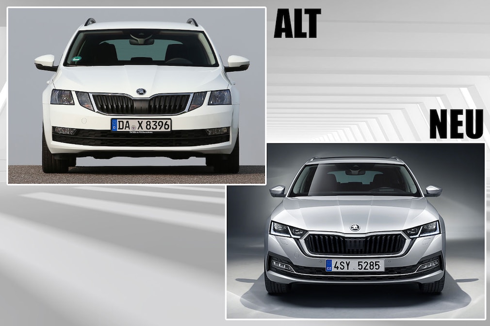 Vergleich Alt gegen Neu: Skoda Octavia