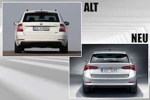 Vergleich Alt gegen Neu: Skoda Octavia