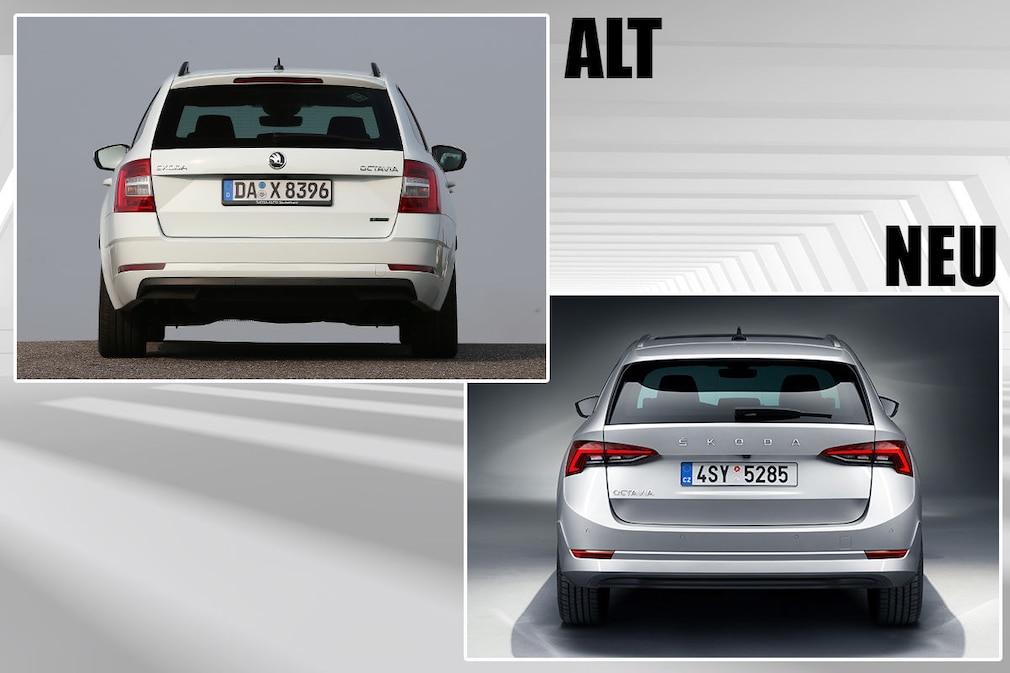 Vergleich Alt gegen Neu: Skoda Octavia