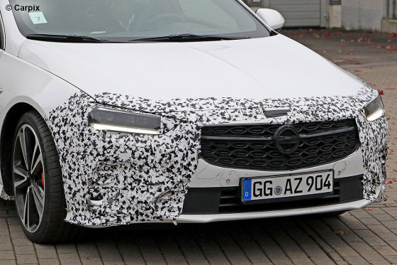 Erlkönig zeigt neue Insignia-Front