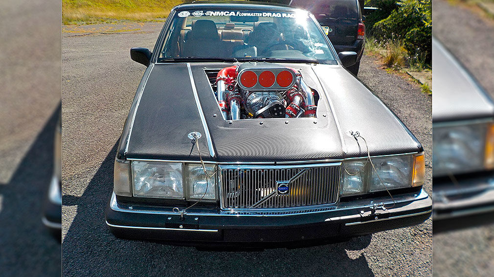 Volvo 960: Krasser Monster-Dragster