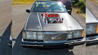 Volvo 960: Krasser Monster-Dragster