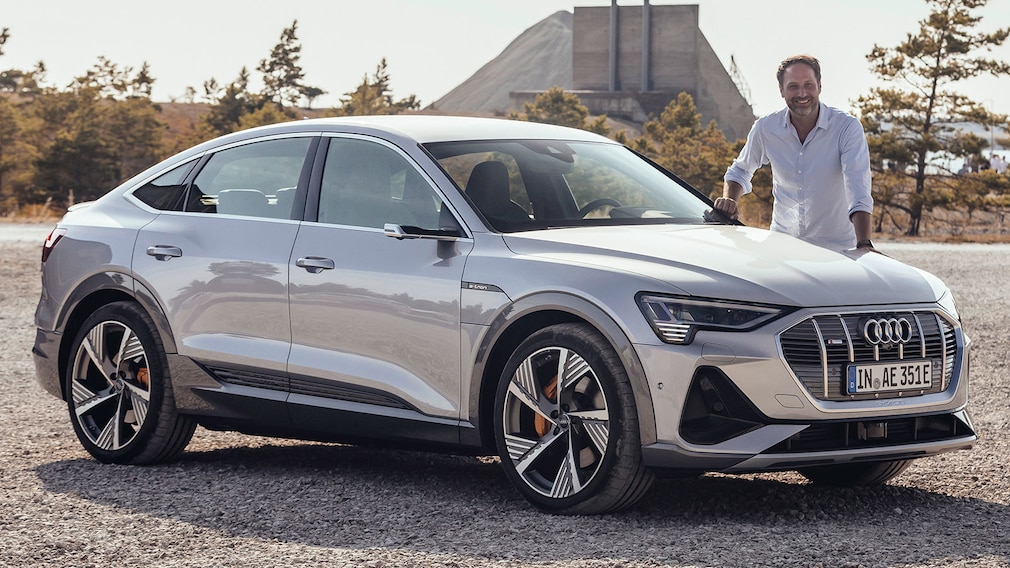 Sitzprobe im e-tron Sportback!