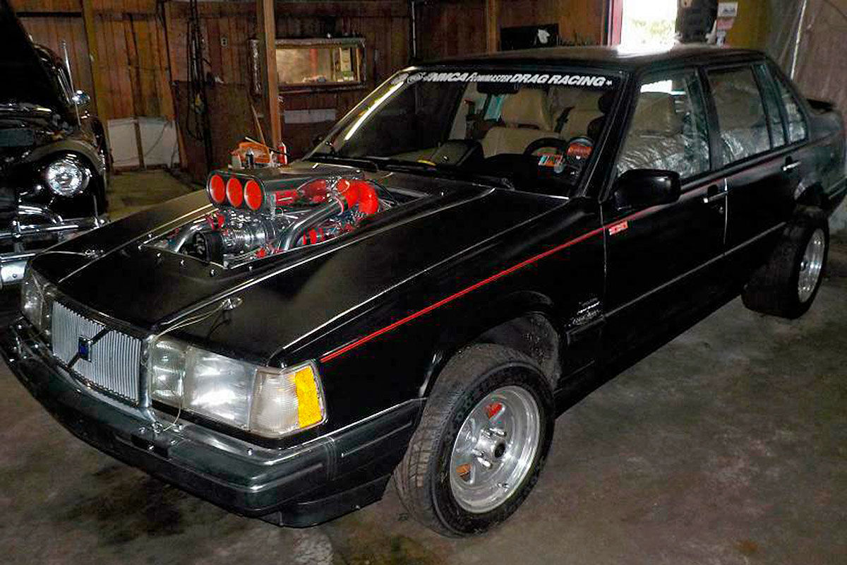 Volvo 960: Krasser Monster-Dragster