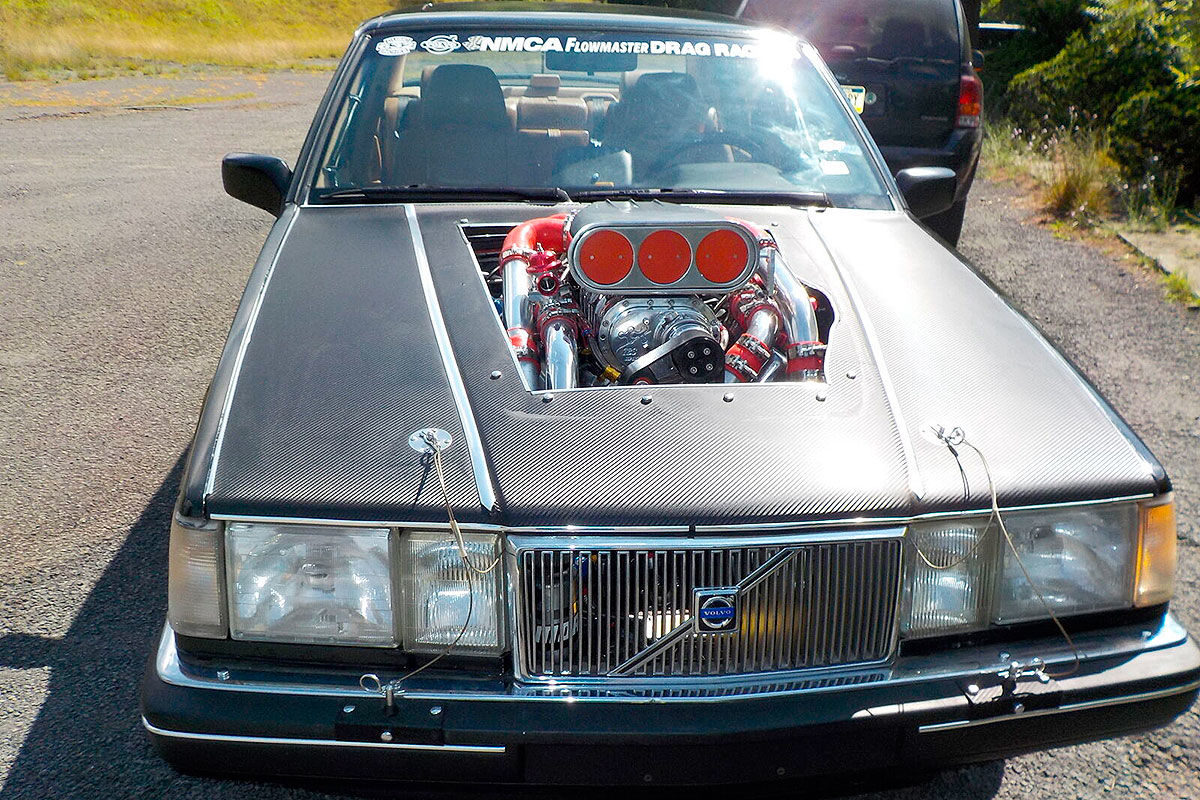 Volvo 960: Krasser Monster-Dragster