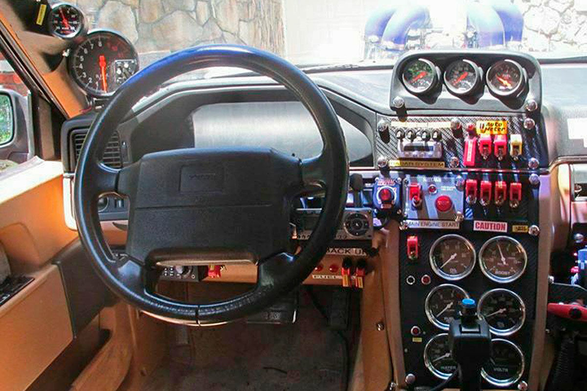 Volvo 960: Krasser Monster-Dragster