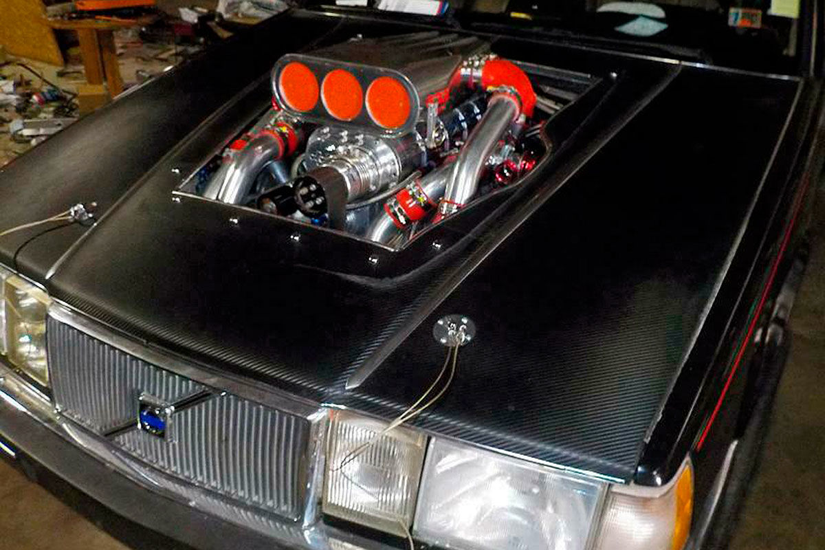 Volvo 960: Krasser Monster-Dragster