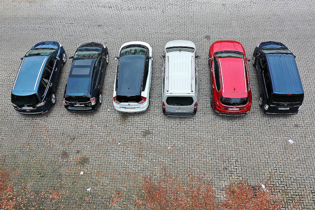 Sechs Siebensitzer im Test