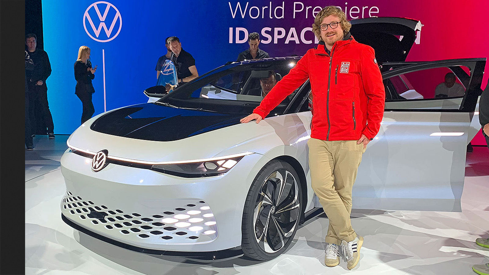 vw id space vizzion (2021): neuvorstellung - elektro