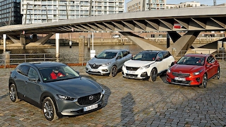 Kia XCeed Mazda CX-30 Peugeot 3008 Renault Kadjar