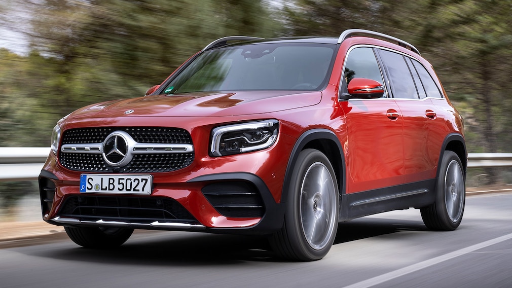 Erste Fahrt im Mercedes GLB