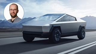 Tesla Cybertruck (2012): Form, Material, Meinung