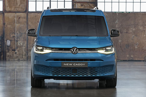 Neuer Caddy: Digitales Cockpit und zwei Kats